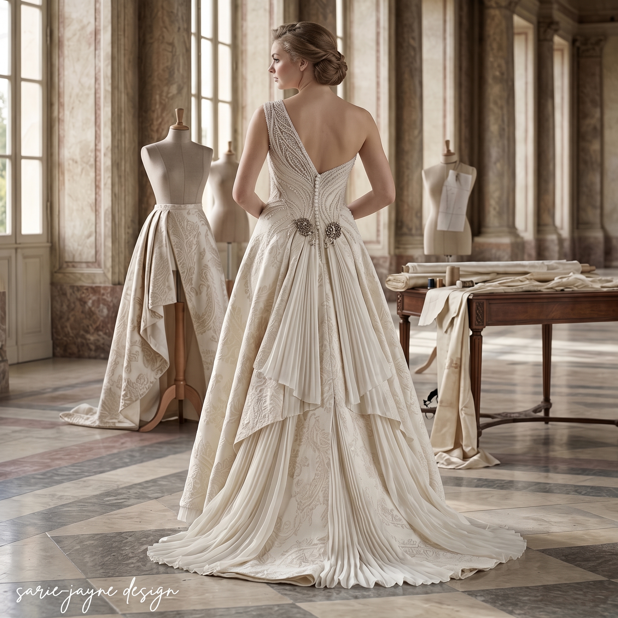 Our Elegant Wedding Gown Bridgett
