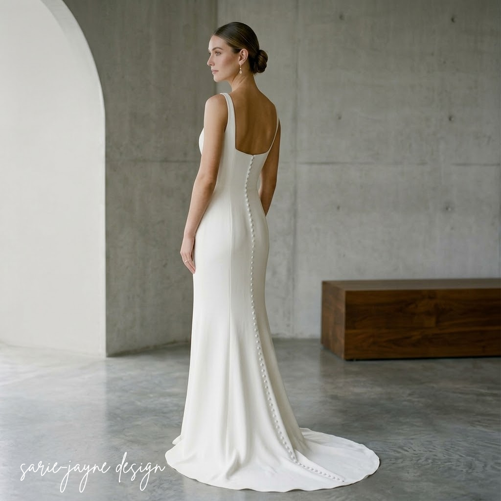 Our Elegant Wedding Gown Halo