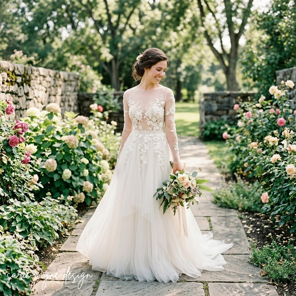 Our Elegant Wedding Gown Lucent