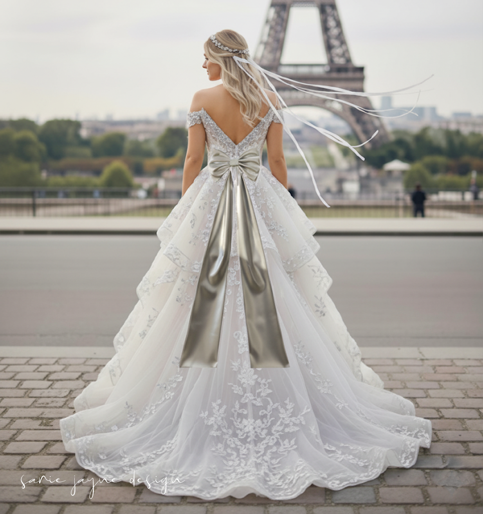 Our Luxurious Wedding Dress Paris