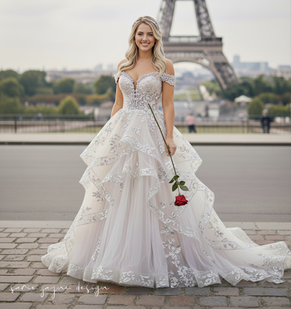 Our Luxurious Wedding Dress Paris