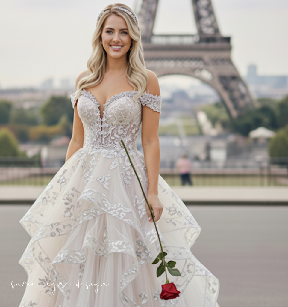 Our Luxurious Wedding Dress Paris